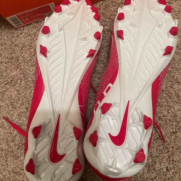 Nike Vapor Edge Team Football Cleats University Red Men’s Size 14 US New in Box main image 4